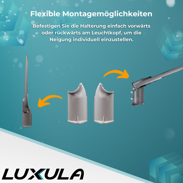 Montageoptionen für die Luxula Leuchte
