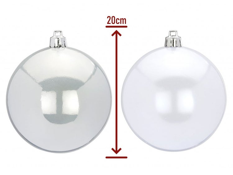LAALU Weihnachtsschmuck-Set 222 Stück in Box POLAR PINK für Weihnachtsbaum 300-600 cm