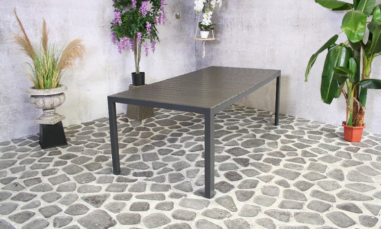 SenS-Line Jerry Gartentisch Anthrazit - 220x100 cm