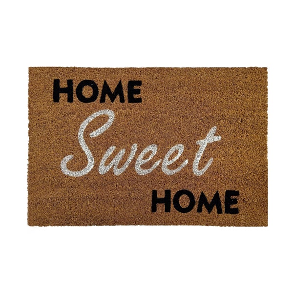 Kokosnussmatte 'Home Sweet Home' - 40x60 cm