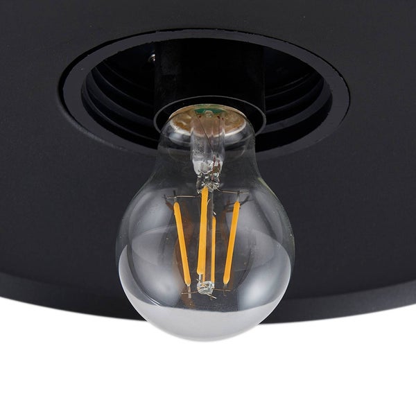 Lindby Wandleuchte außen (Laterne) Bilma (spritzwassergeschützt (Modern) in Braun aus Aluminium (1 flammig, E27) - Außenwandleuchten Wandlampe Led Außenlampe Outdoor für