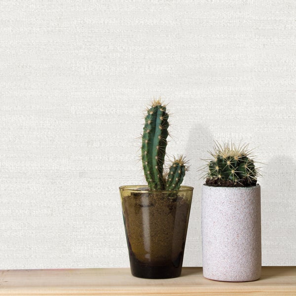 Nahaufnahme eines hellen Textilgewebes