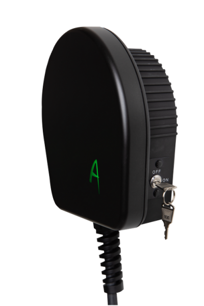 Ladestation für Elektrofahrzeuge mit Schlüsselschalter