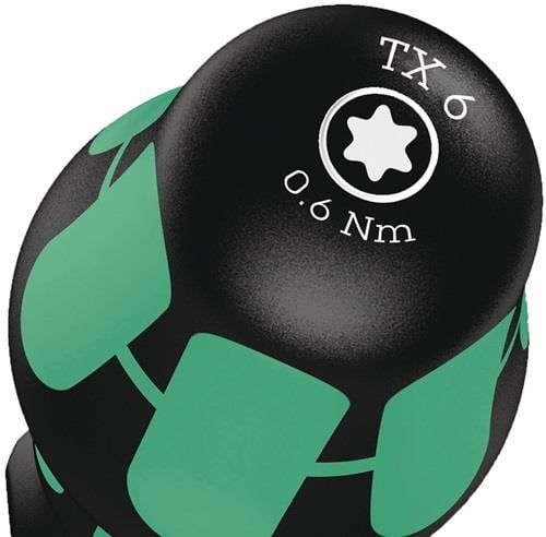 Drehmomentschraubendreher mit Torx TX 6 und 0,6 Nm