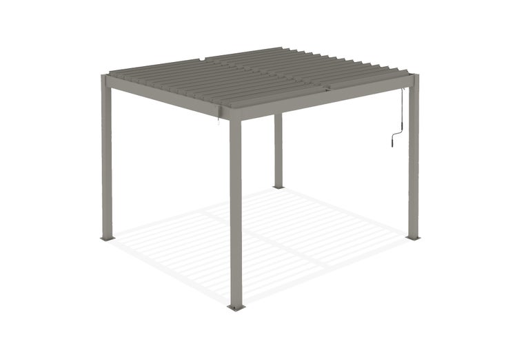 Runder Teppich mit geometrischem Muster
