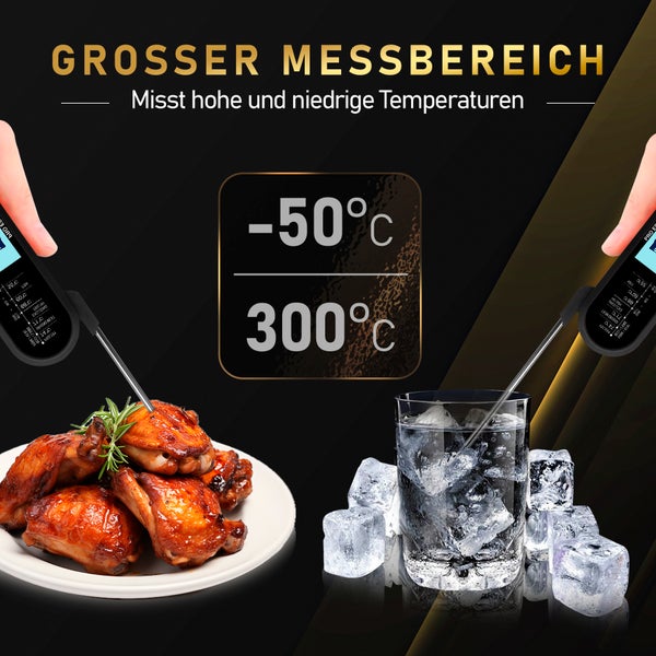MostEssential 2-in-1 Fleischthermometer - PRO Edition Black