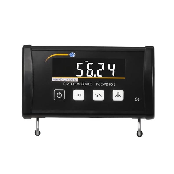 PCE Instruments PCE-PB 60N Plattformwaage max. 60 kg |LC-Display |USB bidirektional