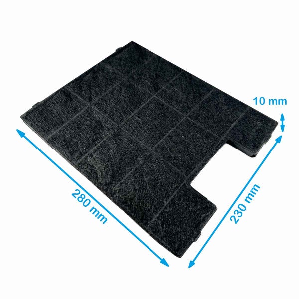 Aktivkohlefilter für Amica KF17133 / FWK 280 / FWK-280