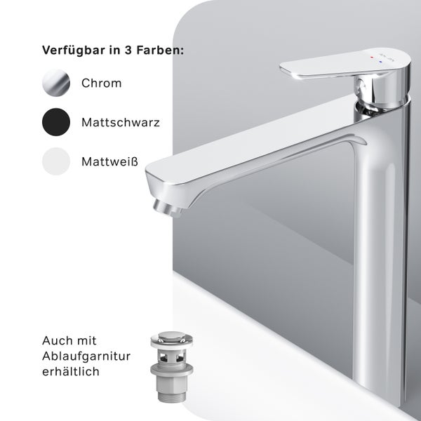 AM.PM Waschtischarmatur für Aufsatzwaschbecken FTA92000 Hit