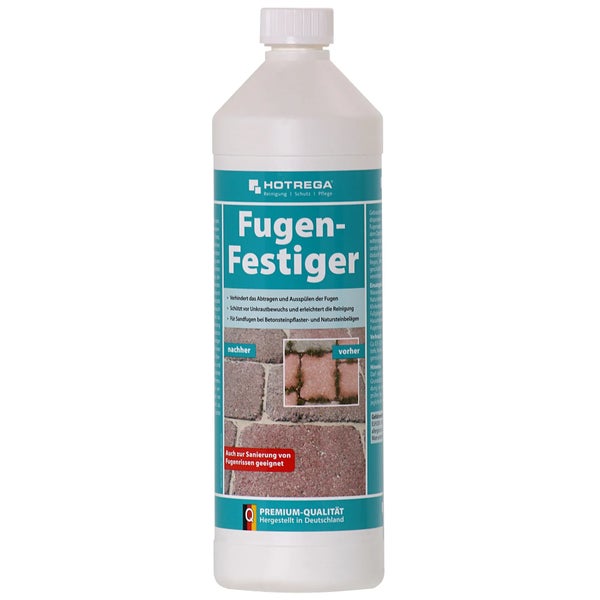 Hotrega Fugenfestiger Flasche zur Befestigung von Sandfugen bei Pflaster und Natursteinbelägen