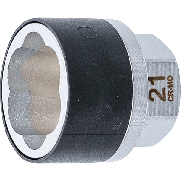 Steckschlüssel mit der Größe 21 aus Chrom-Molybdän-Stahl