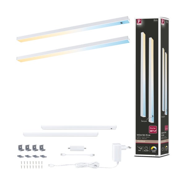 Runde LED Einbauleuchte mit schwarzem Transformator