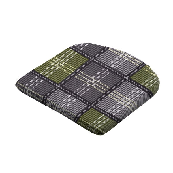 Sitzkissen Patchy Olive - Ca. 46x48 cm - 4er-Set