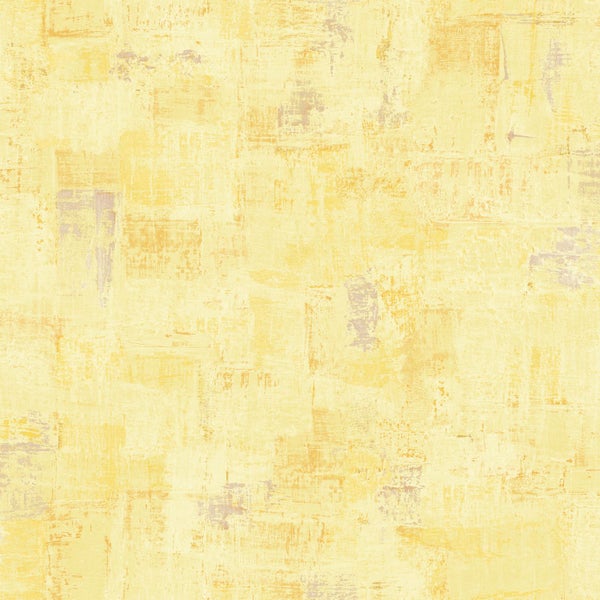 Gelbe Tapete mit abstraktem Muster