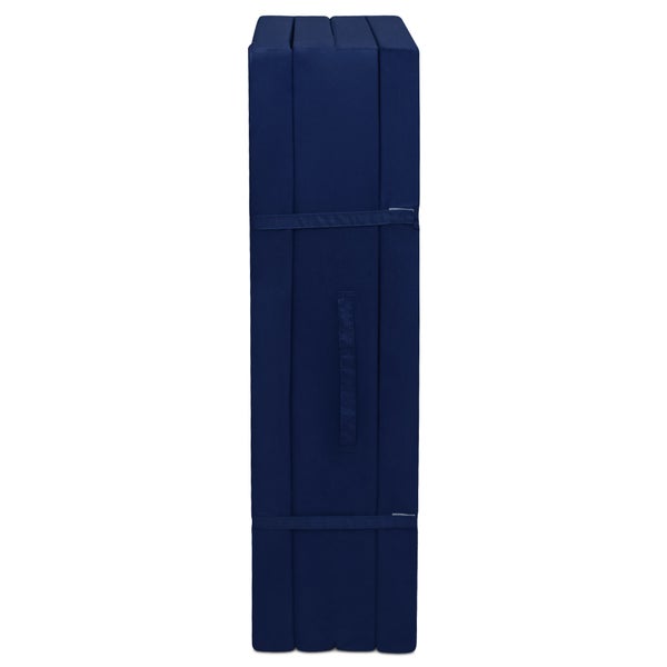 Beautissu Comfort Klappmatratze 195x120x7cm Dunkelblau