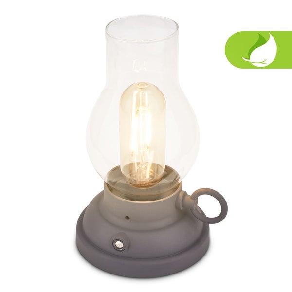 LED Tischlampe Akku LED Tischleuchte Dimmbar Kabellos Touch Warmweiß Terrasse