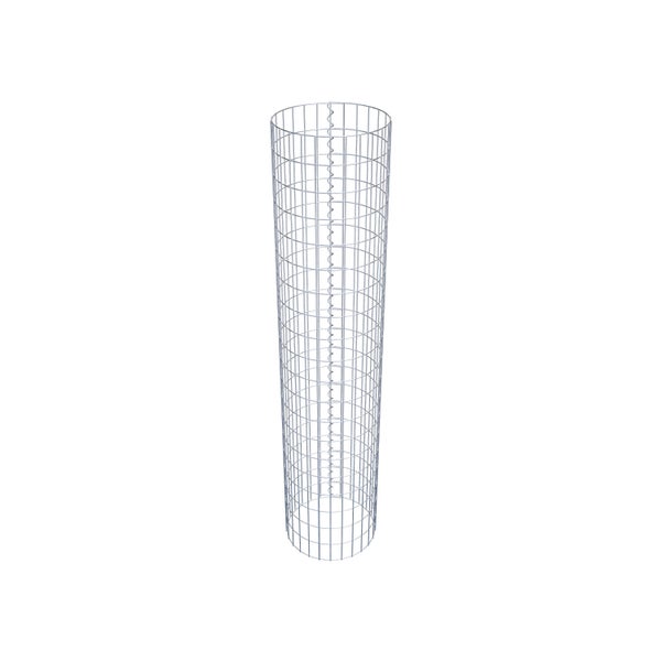 Gabionensäule Durchmesser 42 cm, MW 5 x 10 cm rund - Höhe: 2,00 m