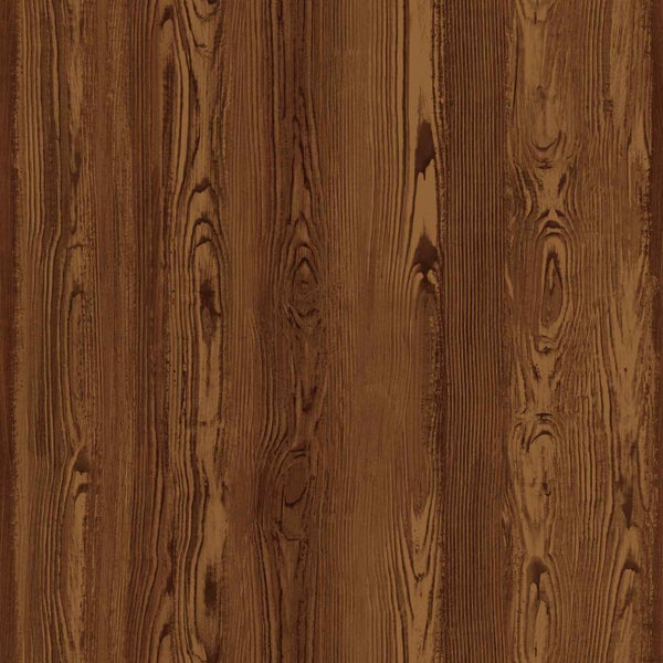 Dekoroberfläche mit detailreicher Holzmaserung und Astbild