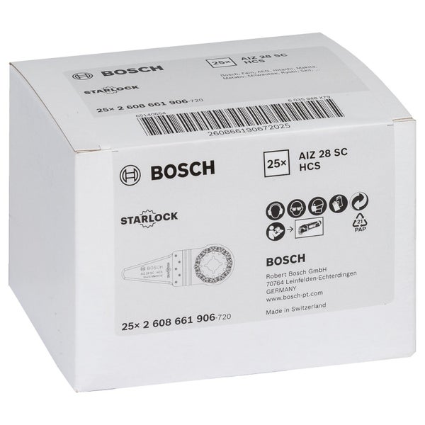 Verpackung Bosch Sägeblattset
