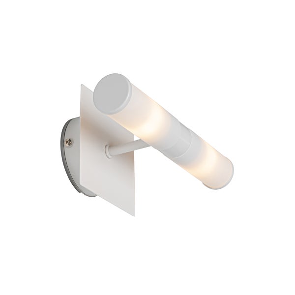 Wandleuchte mit zylindrischem Lampenschirm