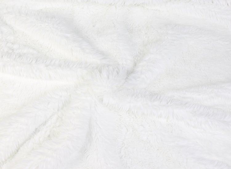 FRANK FLECHTWAREN | Kunstfelldecke Offwhite, 130 x 170 cm, POLYESTER