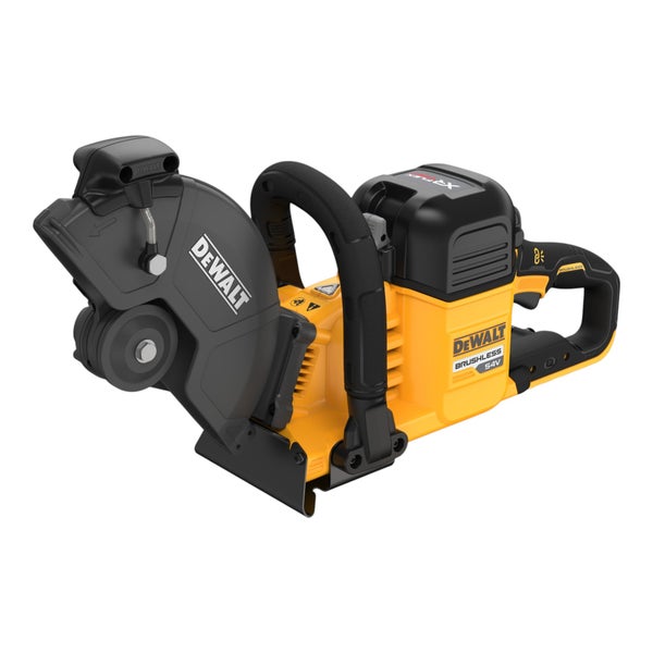 DeWalt Akku Mauernutfräse 54 Volt XR Flexvolt mit bürstenlosem Motor für präzise Schlitze in Mauerwerk.