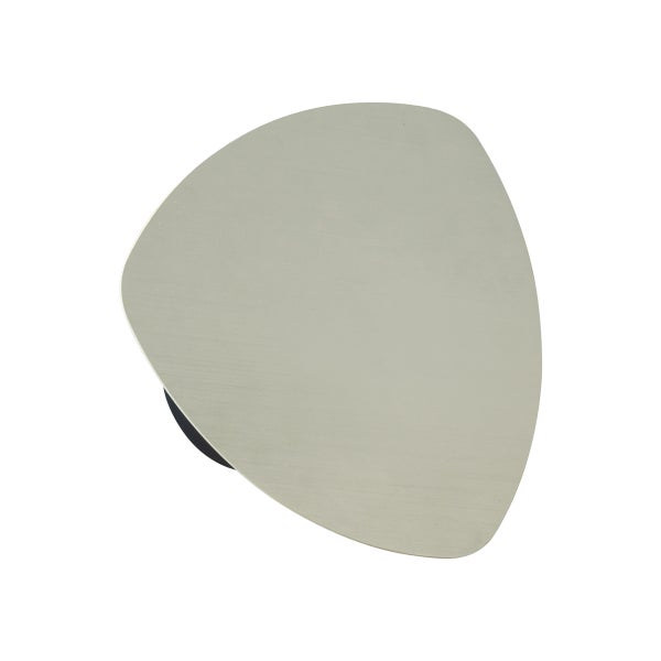 Dreieckiger Beistelltisch aus Holz