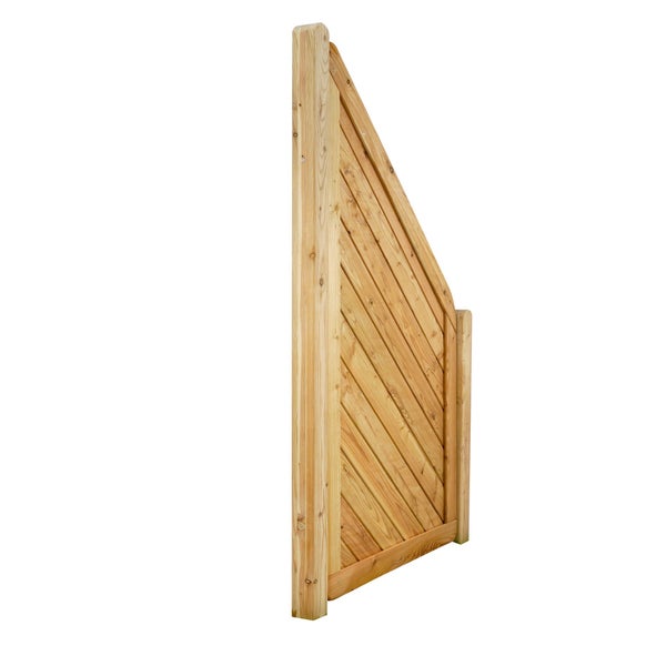 Holzzaun Element für den Gartenbereich