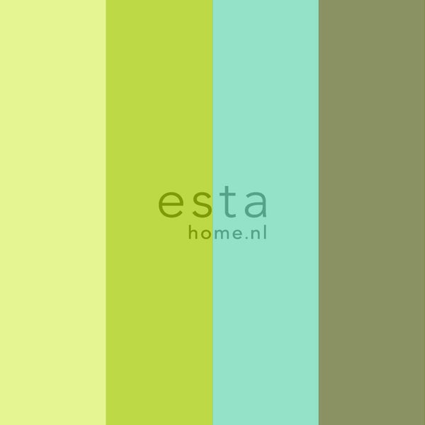 Esta Home Logo auf Farbstreifen