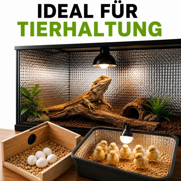 Anwendung von Aluminium-Klebeband auf einer Reflexionsfolie für eine saubere und starke Verklebung der Stöße.