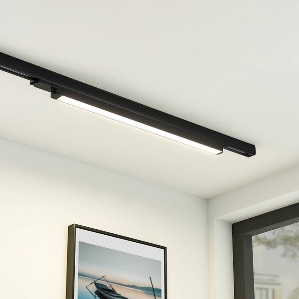 Arcchio LED Stromschienenstrahler Harlow (Modern) in Schwarz aus Aluminium (1 flammig, ) Arbeitszimmerleuchte