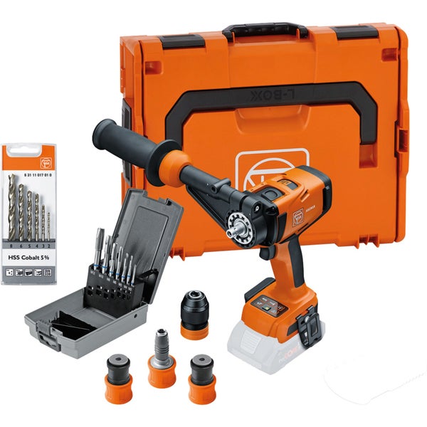 Fein Akku-Bohrmaschine mit Zubehör und L-Box