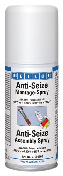 WEICON Anti-Seize Montage-Spray|Schmier- und Trennmittel Montage-Spray|100 ml