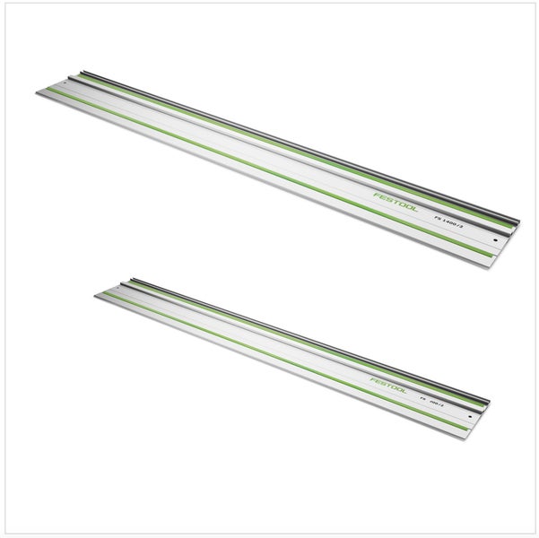 Zwei Führungsschienen von Festool für präzise Schnitte