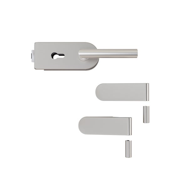 Türbeschlag-Set mit Drücker und Rosetten