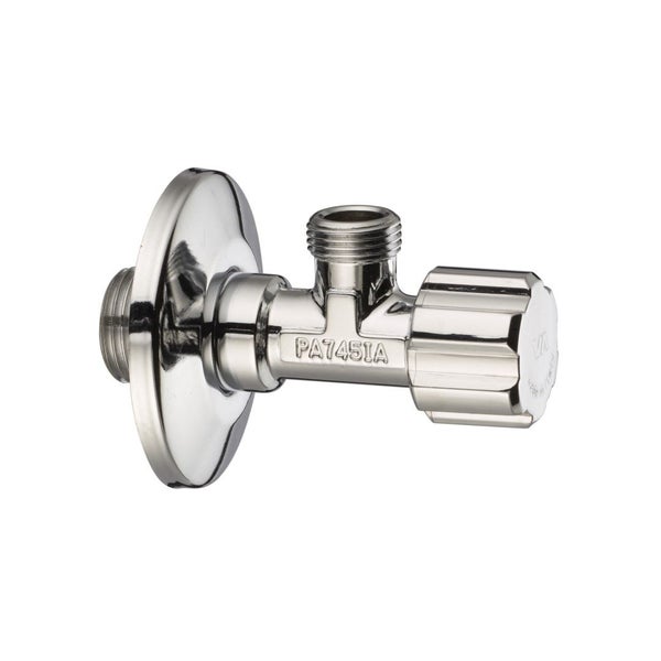 Eckventil mit sechseckigem Griff-1/2 x 3/8 Anschlüsse