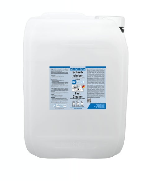 WEICON Schnellreiniger|Spezialreiniger für den Lebensmittelbereich|10 L|farblos, transparent