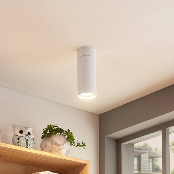 Arcchio LED Shopbeleuchtung Thabo (Modern) in Weiß aus Aluminium (1 flammig, ) - Shopleuchte Shop-Aufbauleuchten Flurleuchte