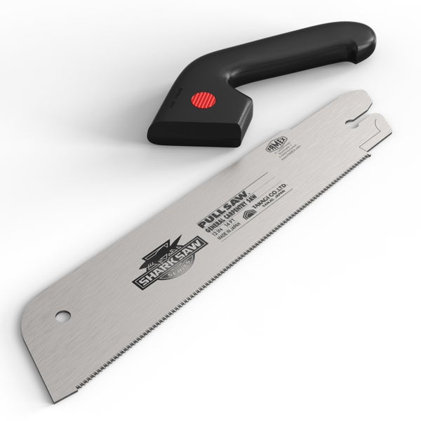 FAMEX 5505 Japansäge 300 mm 14 TPI aus Karbonstahl, Made in Japan, Handsäge, Holzsäge, Feinsäge