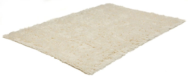 Flokati-Teppich Super Flokati 1400 Wollweiß 200x300 cm