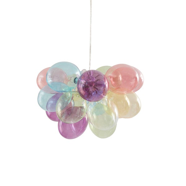 Lucande Pendelleuchte Diborah (Design, Modern) aus Glas (3 flammig G9) - Hängelampe Esstischlampe Hängeleuchte Wohnzimmerleuchte