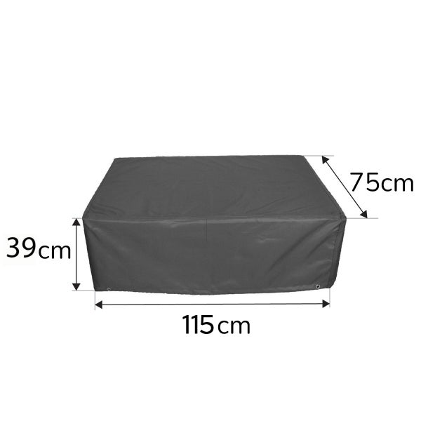 PegasoMarine Schutzhülle 75x115x39 cm für Gartentisch  Wetterfeste Abdeckung für Gartenmöbel