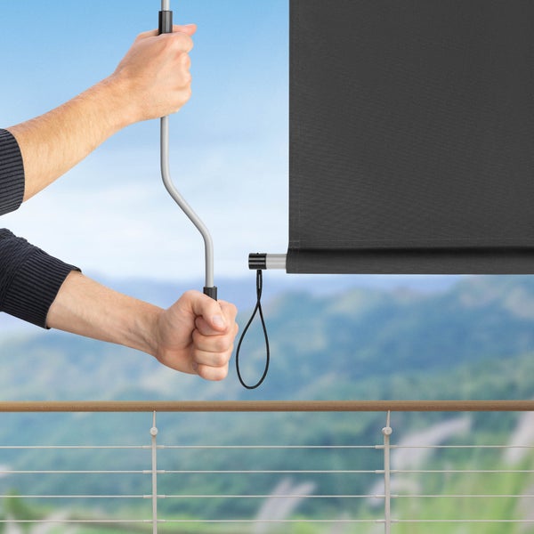 Sol Royal SolVision MS5 Senkrechtmarkise 1,4x2,5m Anthrazit