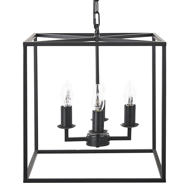 Deckenlampe WANCHET Metall Schwarz