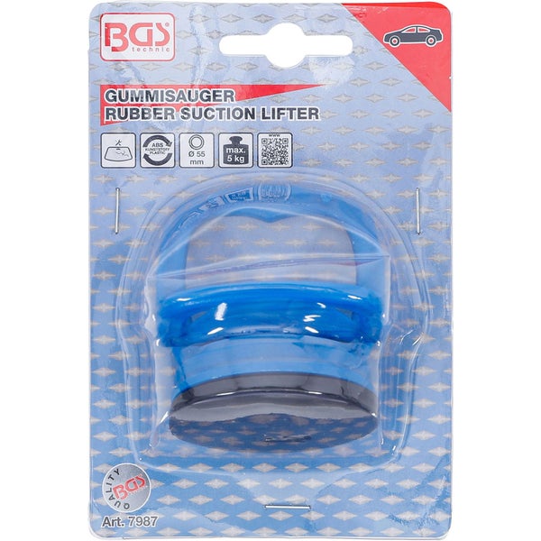 Glasheber mit Saugnapf