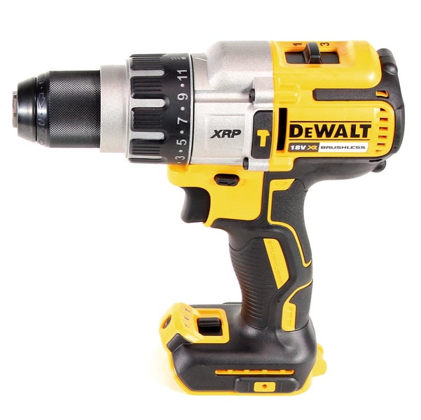 DeWALT Akku-Bohrschrauber 18 Volt XRP Brushless mit Schnellspannbohrfutter.