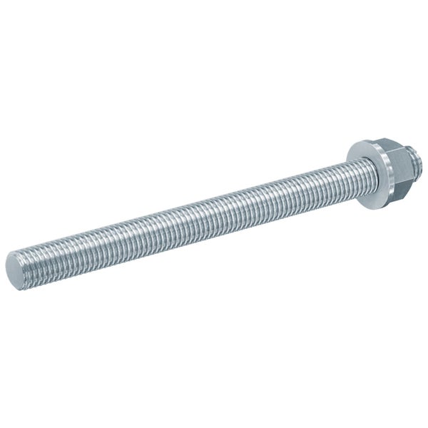 Gewindestange mit Mutter und Unterlegscheibe