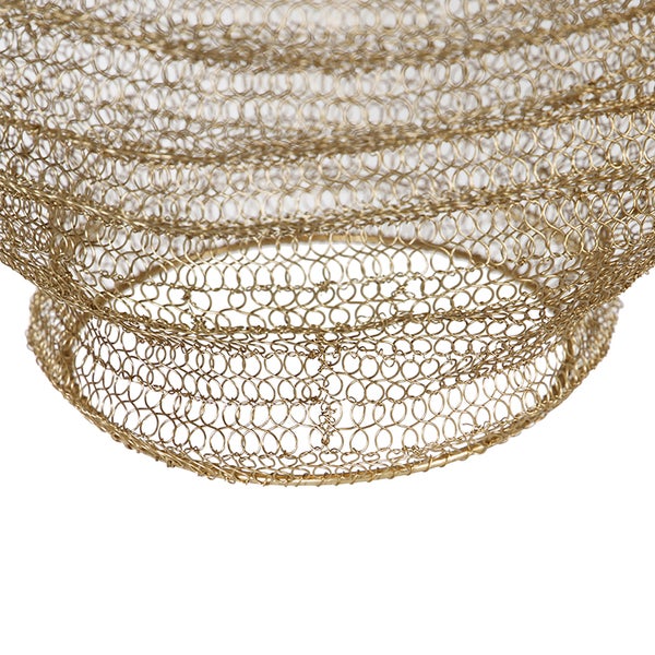 Lampenschirm aus Metalldraht