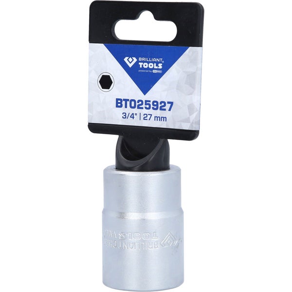 BRILLIANT TOOLS 3/4 Sechskant-Stecknuss 27 mm - BT025927