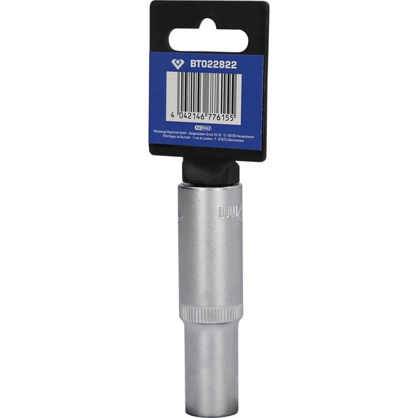 BRILLIANT TOOLS 1/2 Sechskant-Stecknuss lange Ausführung 12 mm - BT022822